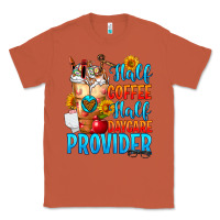 Copper Half coffee half daycare provider Classic Tee - FaDigitalArtStudio