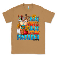 Toasted Coconut Half coffee half daycare provider Classic Tee - FaDigitalArtStudio