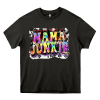 Asphalt Mama junkie Mother's Day Heavy Core Tee - FaDigitalArtStudio