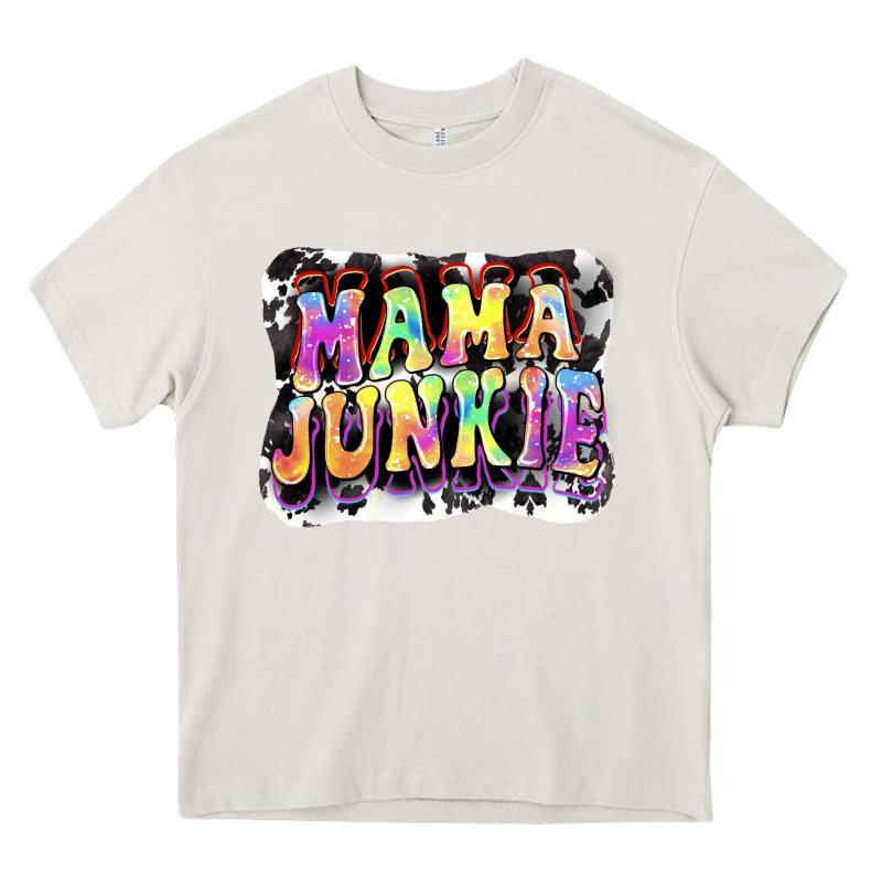 Mama Junkie Mother's Day Heavy Core Tee by FaDigitalArtStudio | Teevron