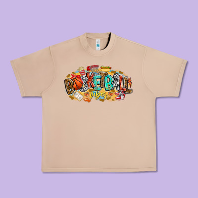 Basketball Vibes Urban Heavy Tee Designed By Cowhidedigitalart