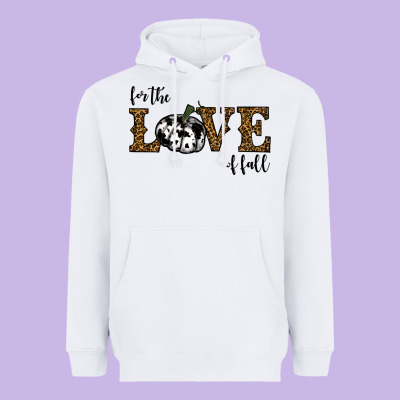For The Love Of Fall Heavyweight Hoodie Designed By Ranaportraitstore