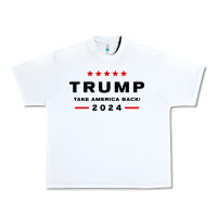 White donald trump 2024 take america back Urban Heavy Tee - baoMotion
