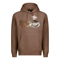 Chestnut coffee time Premium Hoodie - BarkalooDesign