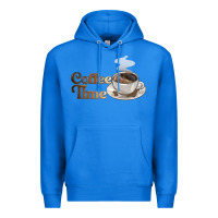 True Royal coffee time Premium Hoodie - BarkalooDesign