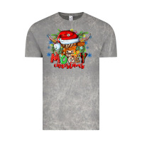 Cloud Rock Mooey Christmas Vintage Tee - CowhideDigitalArt