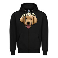 Black Labrador Zipper Hoodie - Jasminsmagicworld