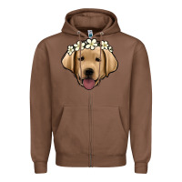 Chestnut Labrador Zipper Hoodie - Jasminsmagicworld