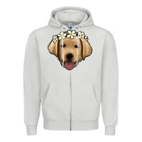 Dove Grey Labrador Zipper Hoodie - Jasminsmagicworld