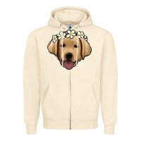 Sandshell Labrador Zipper Hoodie - Jasminsmagicworld