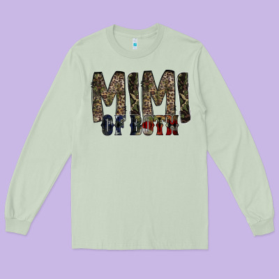 Mimi Of Both Long Sleeve Tee Designed By Racoondesign
