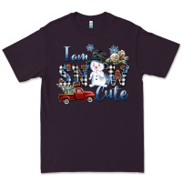 Plum I am Snow Cute Premium Tee - FaDigitalArtStudio
