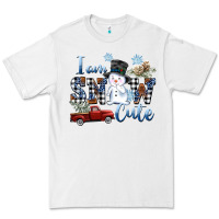 White I am Snow Cute Premium Tee - FaDigitalArtStudio