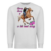 Dove Grey classy sassy & a bit bad assy Premium Sweatshirt - RanaPortraitStore