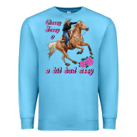 Ocean Blue classy sassy & a bit bad assy Premium Sweatshirt - RanaPortraitStore
