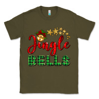 Army Green christmas jingle bells Classic Tee - BarkalooDesign