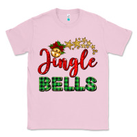 Bubblegum Pink christmas jingle bells Classic Tee - BarkalooDesign