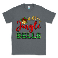 Charcoal Heather christmas jingle bells Classic Tee - BarkalooDesign