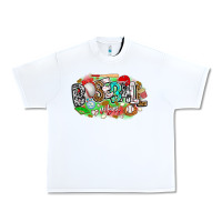 White baseball vibes Urban Heavy Tee - CowhideDigitalArt