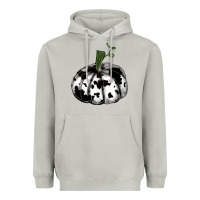 Moon Dust watercolor cowhide halloween pumpkin Heavyweight Hoodie - RanaPortraitStore