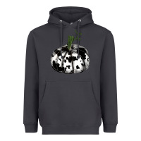 Smoke watercolor cowhide halloween pumpkin Heavyweight Hoodie - RanaPortraitStore