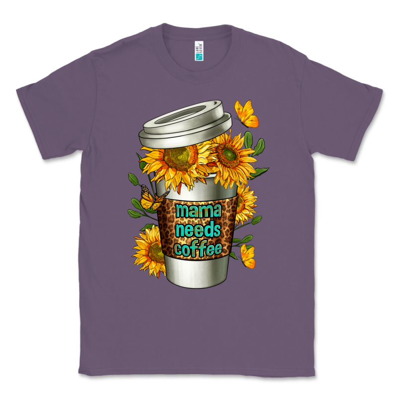 Mama Needs Coffee Cup Classic Tee by FaDigitalArtStudio | Teevron