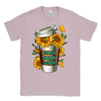 Lilac Mama Needs Coffee Cup Classic Tee - FaDigitalArtStudio