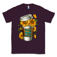 Plum Mama Needs Coffee Cup Classic Tee - FaDigitalArtStudio