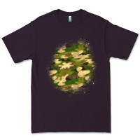 Plum camouflage patch 5 Premium Tee - BundleAndBundleShop