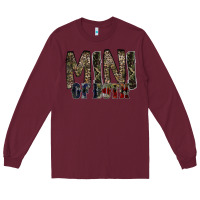 Burgundy mini of both Long Sleeve Tee - RacoonDesign