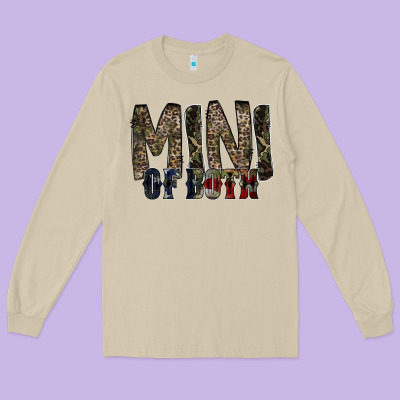 Mini Of Both Long Sleeve Tee Designed By Racoondesign