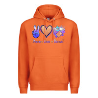 Carrot Peace Love Dental Premium Hoodie - Jasminsmagicworld