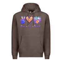 Coffee Peace Love Dental Premium Hoodie - Jasminsmagicworld