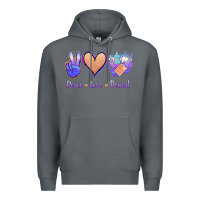 Rock Peace Love Dental Premium Hoodie - Jasminsmagicworld