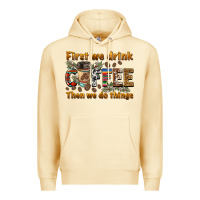 Pina Colada first we drink then we do things Premium Hoodie - BarkalooDesign