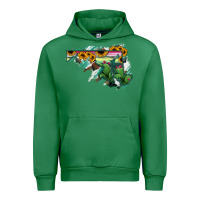 Emerald Maryland Map Sunflower Cactus Serape Urban Hoodie - RanaPortraitStore