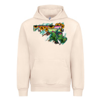 Sandshell Maryland Map Sunflower Cactus Serape Urban Hoodie - RanaPortraitStore