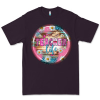 Plum teacher life earrings Premium Tee - BundleAndBundleShop