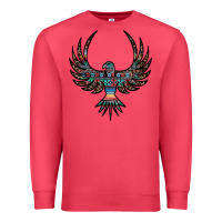 Cardinal aztec leopard thunderbird Premium Sweatshirt - RanaPortraitStore