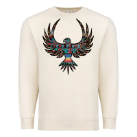 Sandshell aztec leopard thunderbird Premium Sweatshirt - RanaPortraitStore