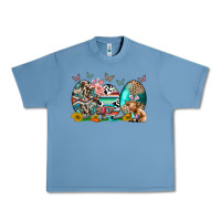 Pebble Blue easter easter eggs Urban Heavy Tee - CowhideDigitalArt