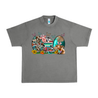 Tornado easter easter eggs Urban Heavy Tee - CowhideDigitalArt