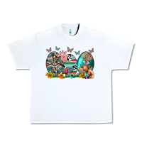 White easter easter eggs Urban Heavy Tee - CowhideDigitalArt