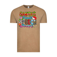 Vintage Coffee festive speech therapist tribute Vintage Tee - CowhideDigitalArt
