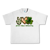 Lunar Rock peace love st.patrick's day Urban Heavy Tee - Jasminsmagicworld