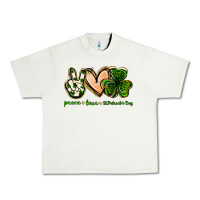 Pistachio peace love st.patrick's day Urban Heavy Tee - Jasminsmagicworld