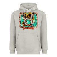 Moon Dust taurus turquoise cowhide Heavyweight Hoodie - RanaPortraitStore