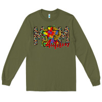 Army Green mom autism 2 Long Sleeve Tee - RacoonDesign
