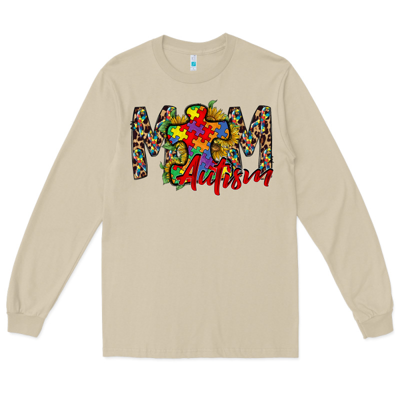 Mom Autism 2 Long Sleeve Tee by RacoonDesign | Teevron