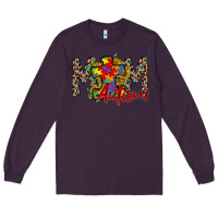 Plum mom autism 2 Long Sleeve Tee - RacoonDesign